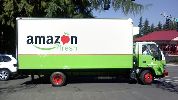 Amazon fresh truck