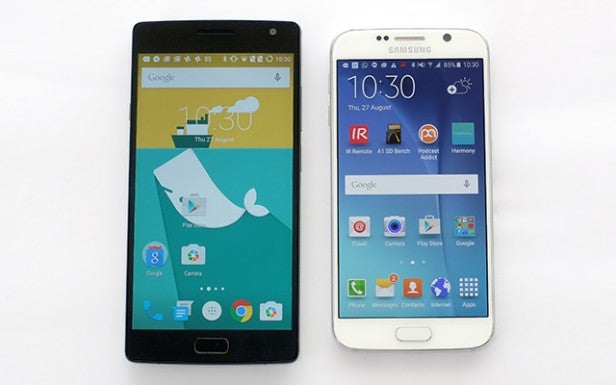Galaxy S6 vs OPO2 3