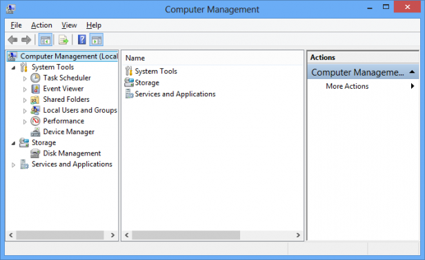 Windows 10 Computer Management