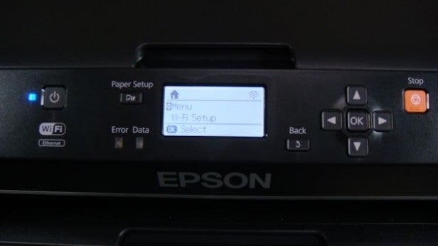 Epson WorkForce WF-7110DTW - Controls