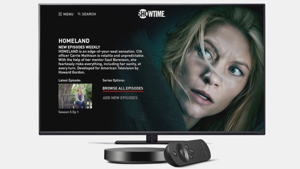 Android TV showtime