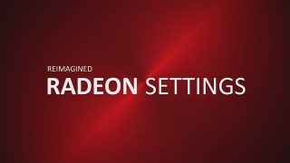 AMD Radeon Software Crimson Settings
