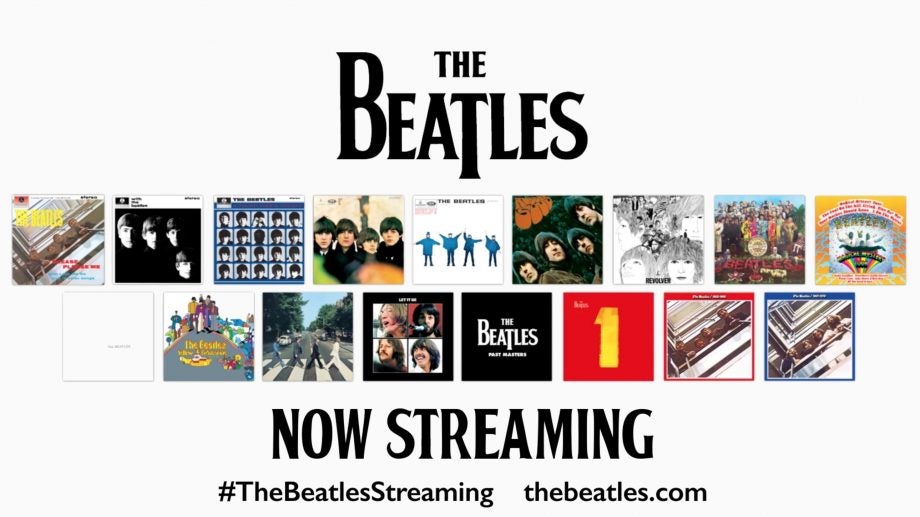 Beatles streaming