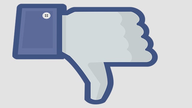 Facebook dislike button