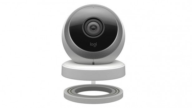 Logitech Circle with charging ring