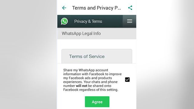 Whatsapp policy