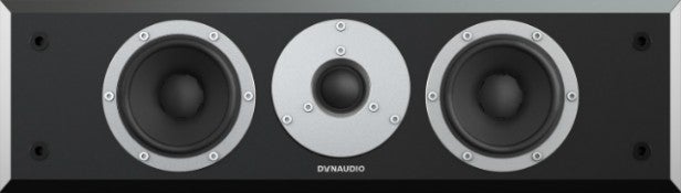 Dynaudio EmitClose-up of Dynaudio Emit series center speaker design