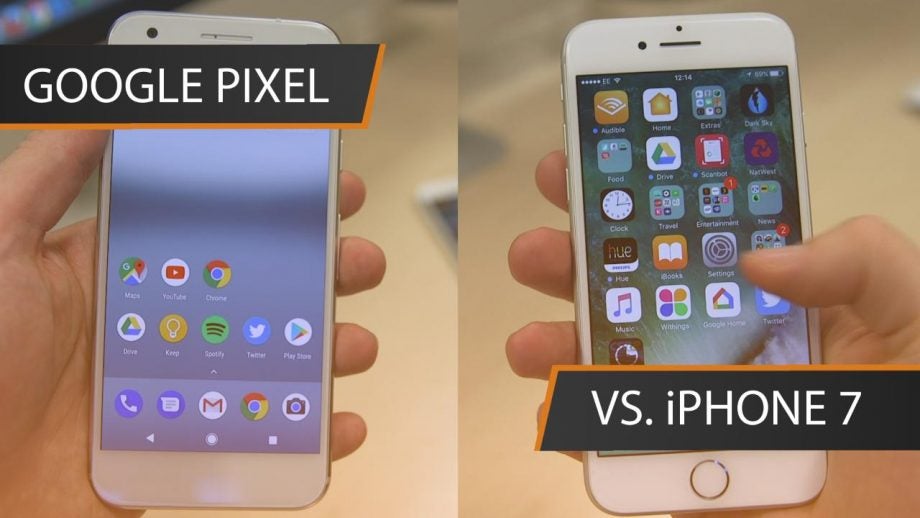 Google Pixel vs iPhone 7