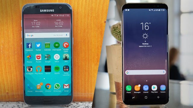 Galaxy S7 vs S8