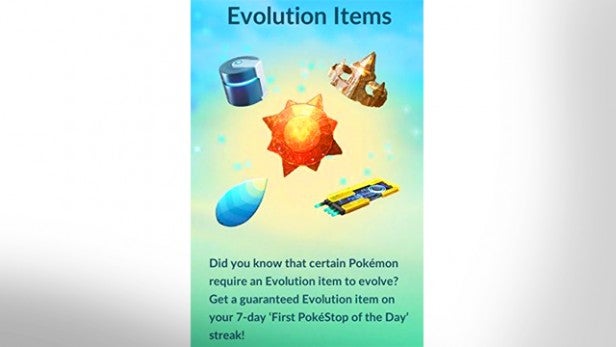 Evolution Items