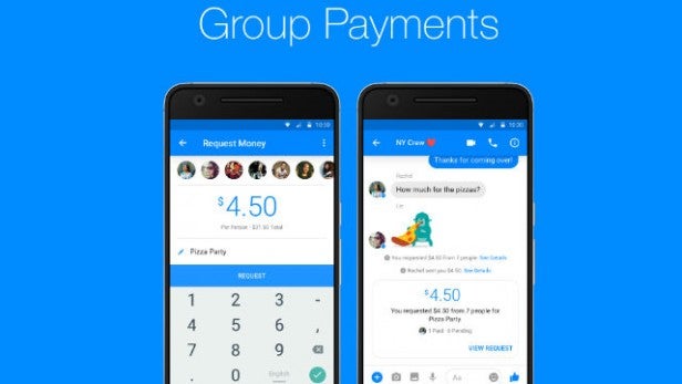 Facebook Messenger Group Payments