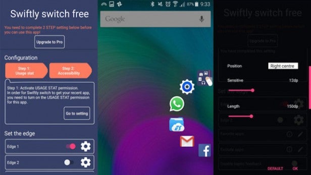 Swiftly Switch Android app