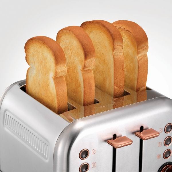 Morphy Richards Rose Gold Four Slice Toaster 2