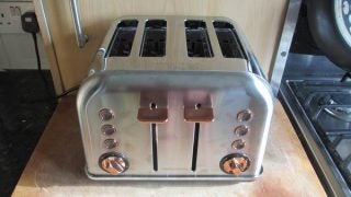 Morphy Richards Rose Gold Four Slice Toaster 4