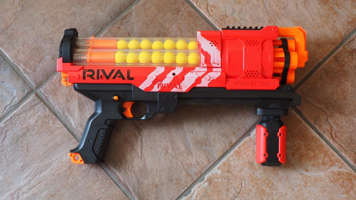 NERF RIVAL ARTEMIS XVII-3000 stock attachment point 3d printed. 
