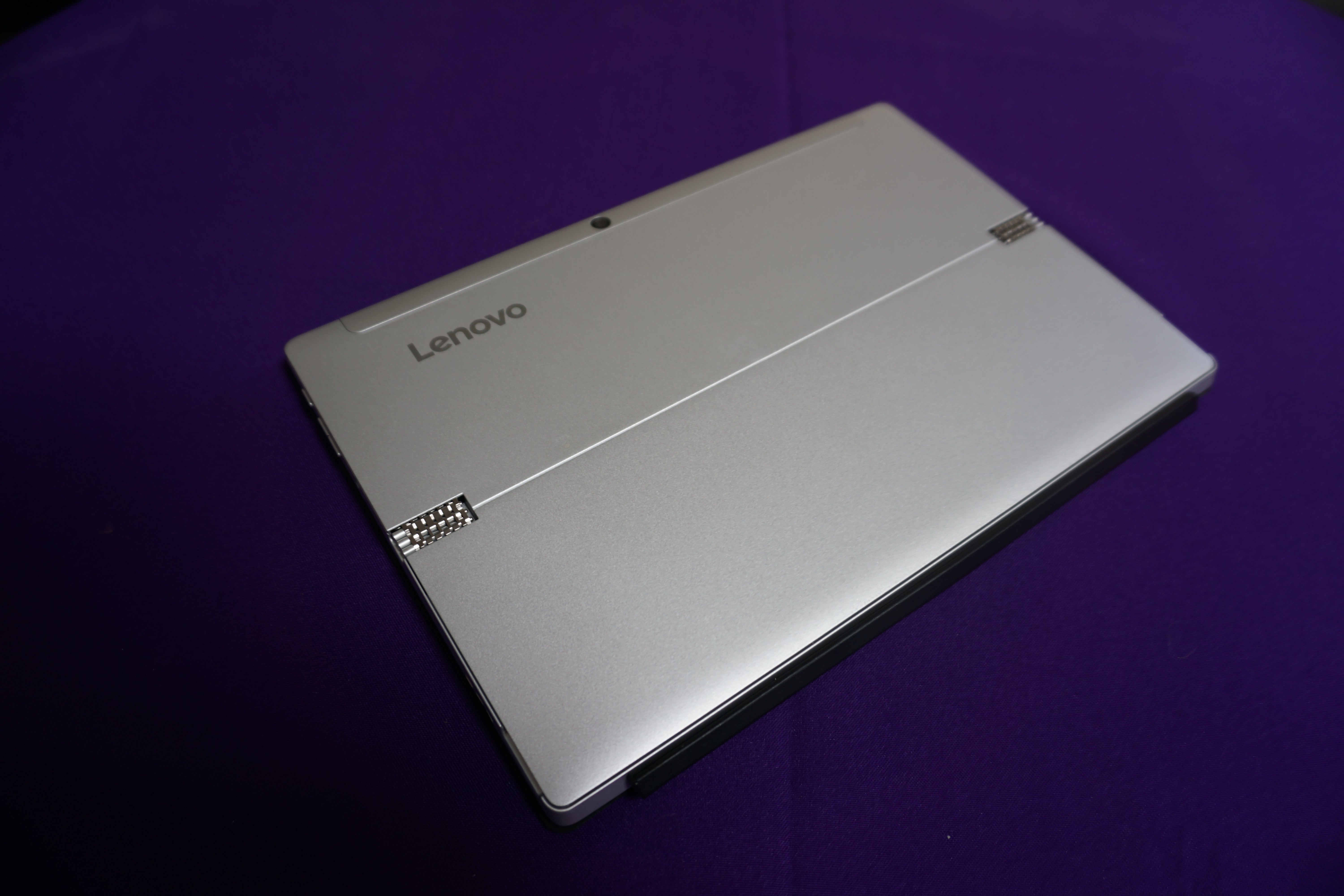 Lenovo Miix 510 convertible tablet with keyboard detached.