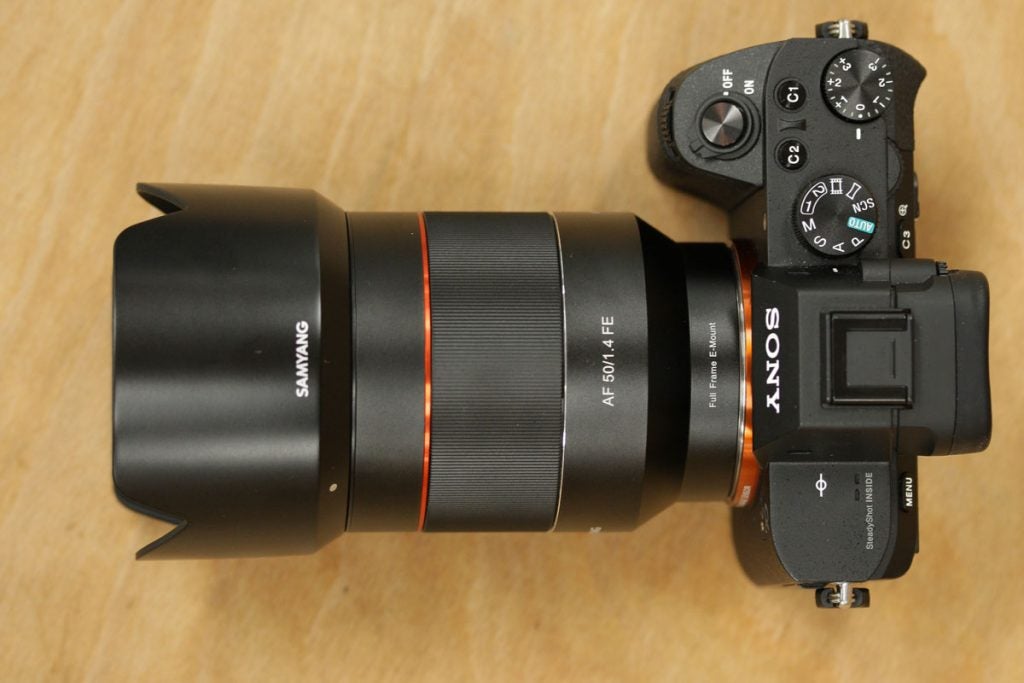 Samyang Original Lens Hood for AF 50mm F1.4 FE Sony E Auto Focus Lens
