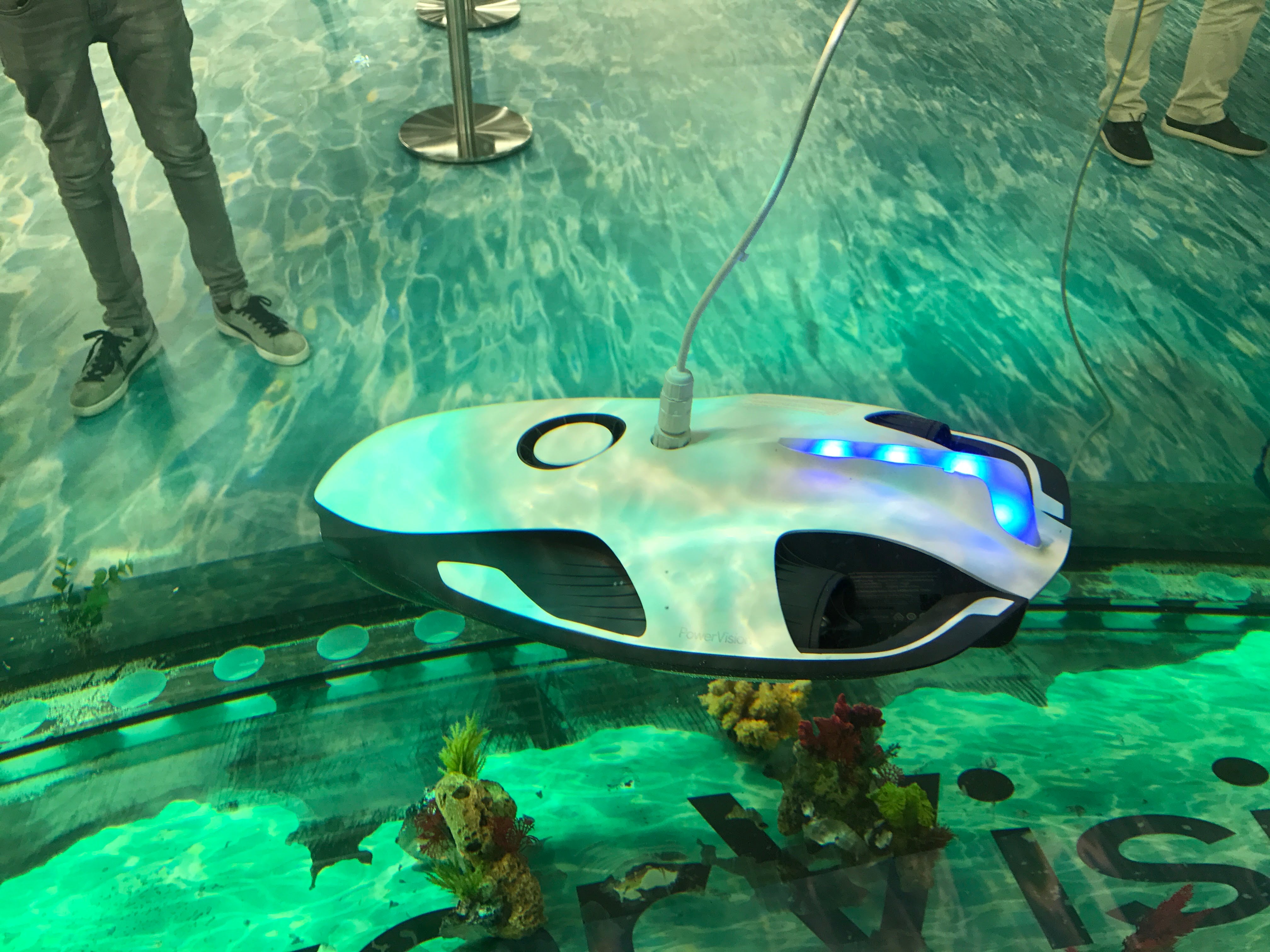 The PowerRay is an underwater drone that's a fisherman's friend ...