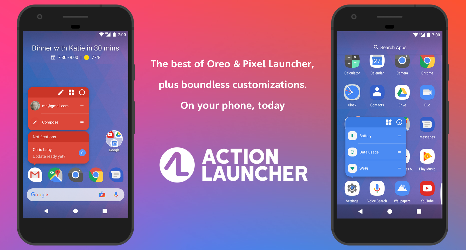 action launcher v30 update - Aplikasi Terbaik untuk Ubah Font di Android