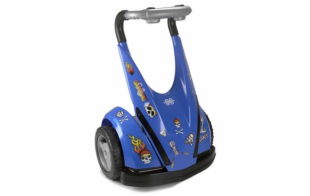 Blue Feber Dareway ride-on toy for children.