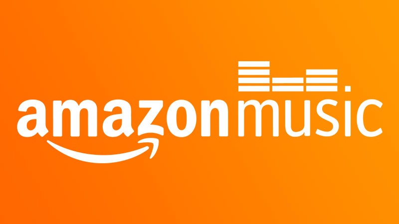 Amazon music in orange