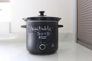 Russell Hobbs chalkboard slow cooker with 