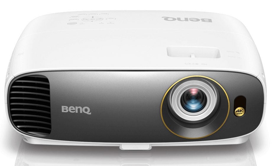 BenQ W1700 4K HDR projector front view.