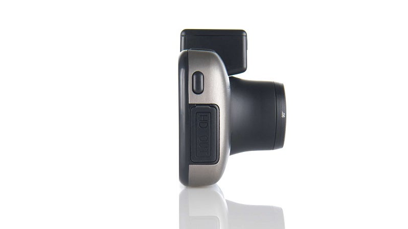 Side view of Nextbase 612GW dash cam on white background.