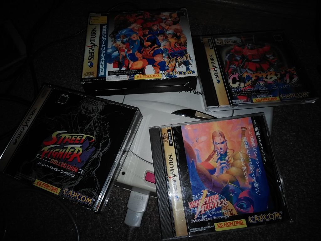Collection of classic Capcom video games for Sega Saturn.