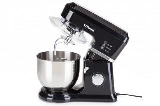 Vitinni 800W Stand Mixer with stainless steel bowl.