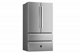 Stainless steel Bertazzoni REF90X French door refrigerator