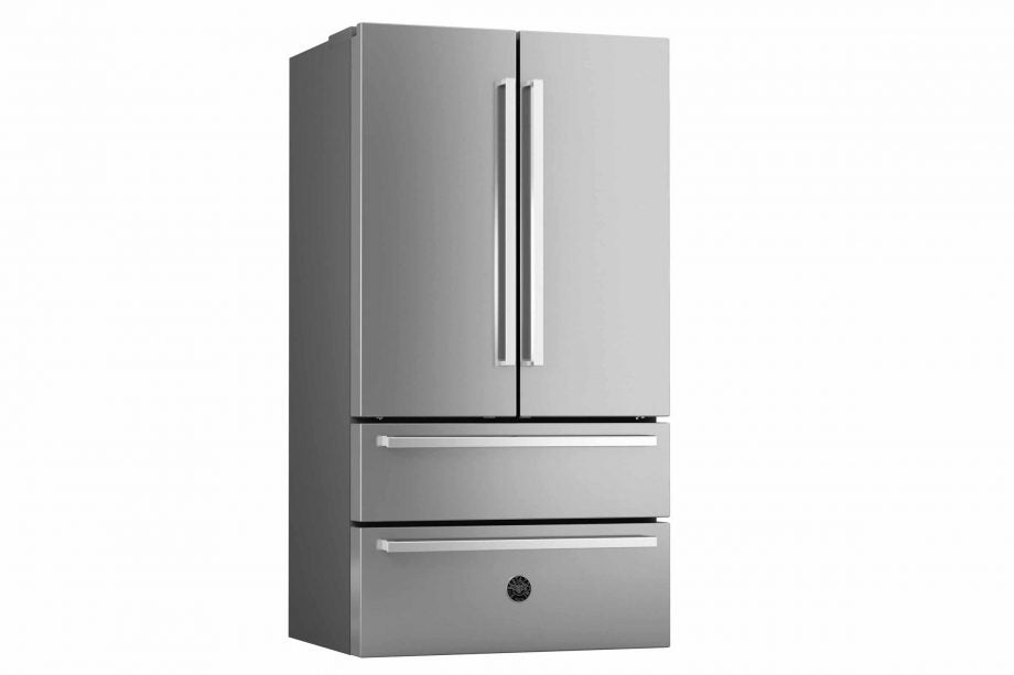 Stainless steel Bertazzoni REF90X French door refrigerator