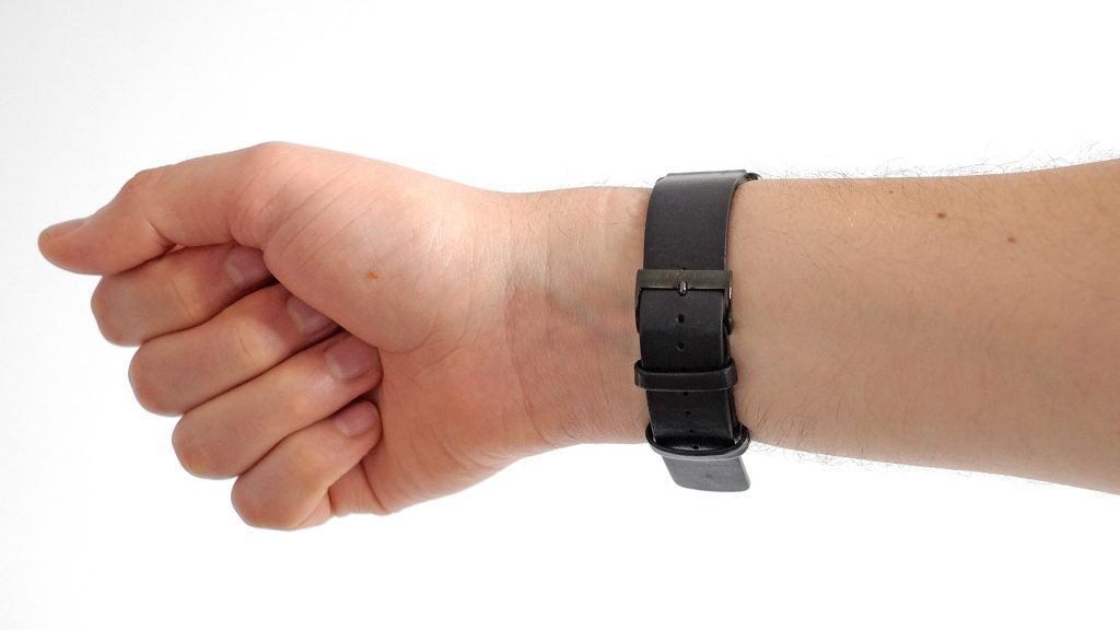 Skagen Falster smartwatch on a person's wrist.