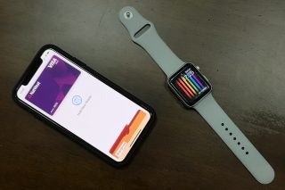 Apple Pay iPhone X and Apple Watch Series 3