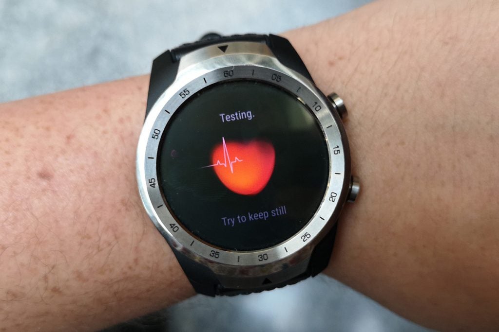 TicWatch Pro heart rate