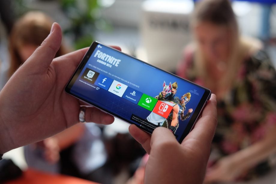 Samsung Galaxy Note 9 fortnite