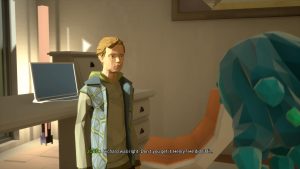 Screenshot of a scene from a video game called State Of Mind
