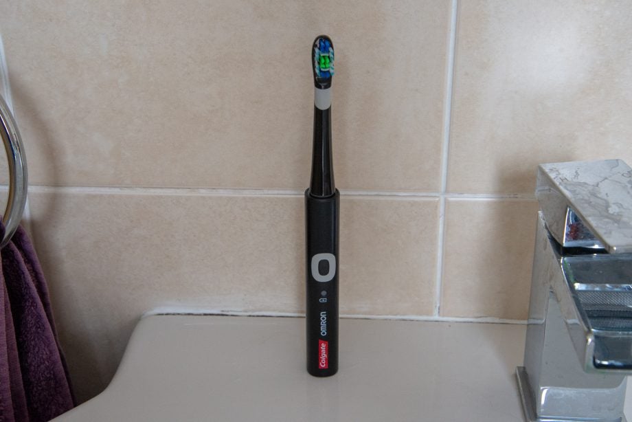 Colgate Omron ProClinical 250+ with brush attached