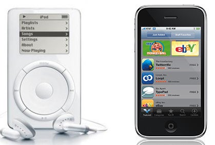 Original iPod and iPhone