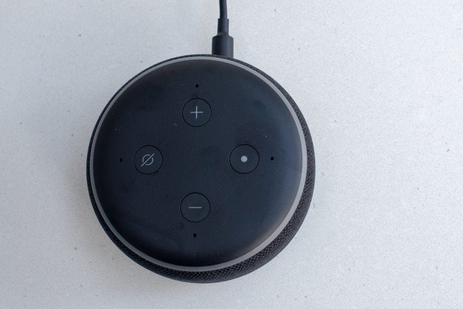 Amazon Echo Dot (3rd Gen) controls