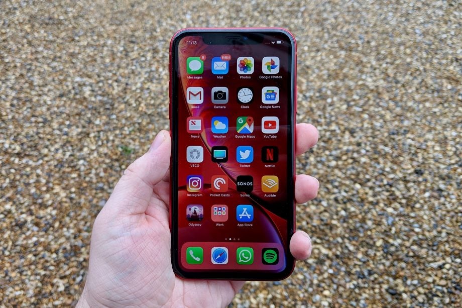iPhone XR front