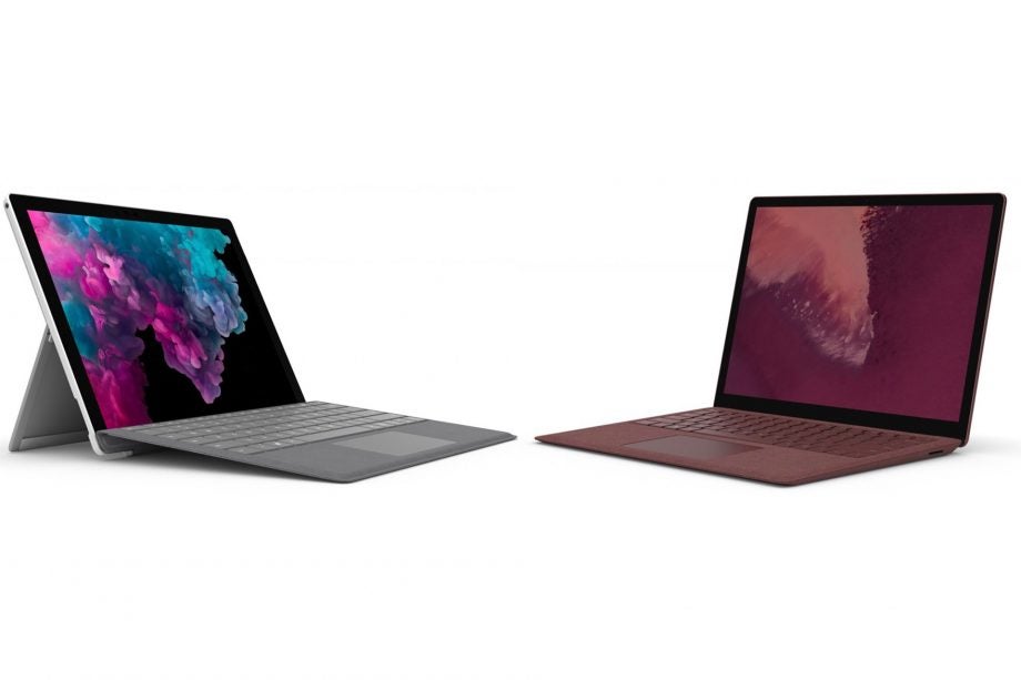 Surface Laptop 2 vs Pro 6