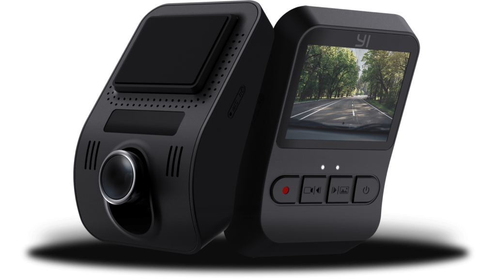 Gifts under £50 for mums: Yi Mini Dash Camera £39.99Close up image of ports section of black Hisense Roku B7120 TV