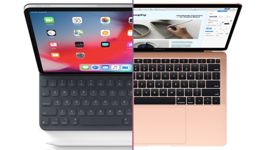 iPad Pro 2018 with Apple Pencil 2 vs MacBook Air 2018