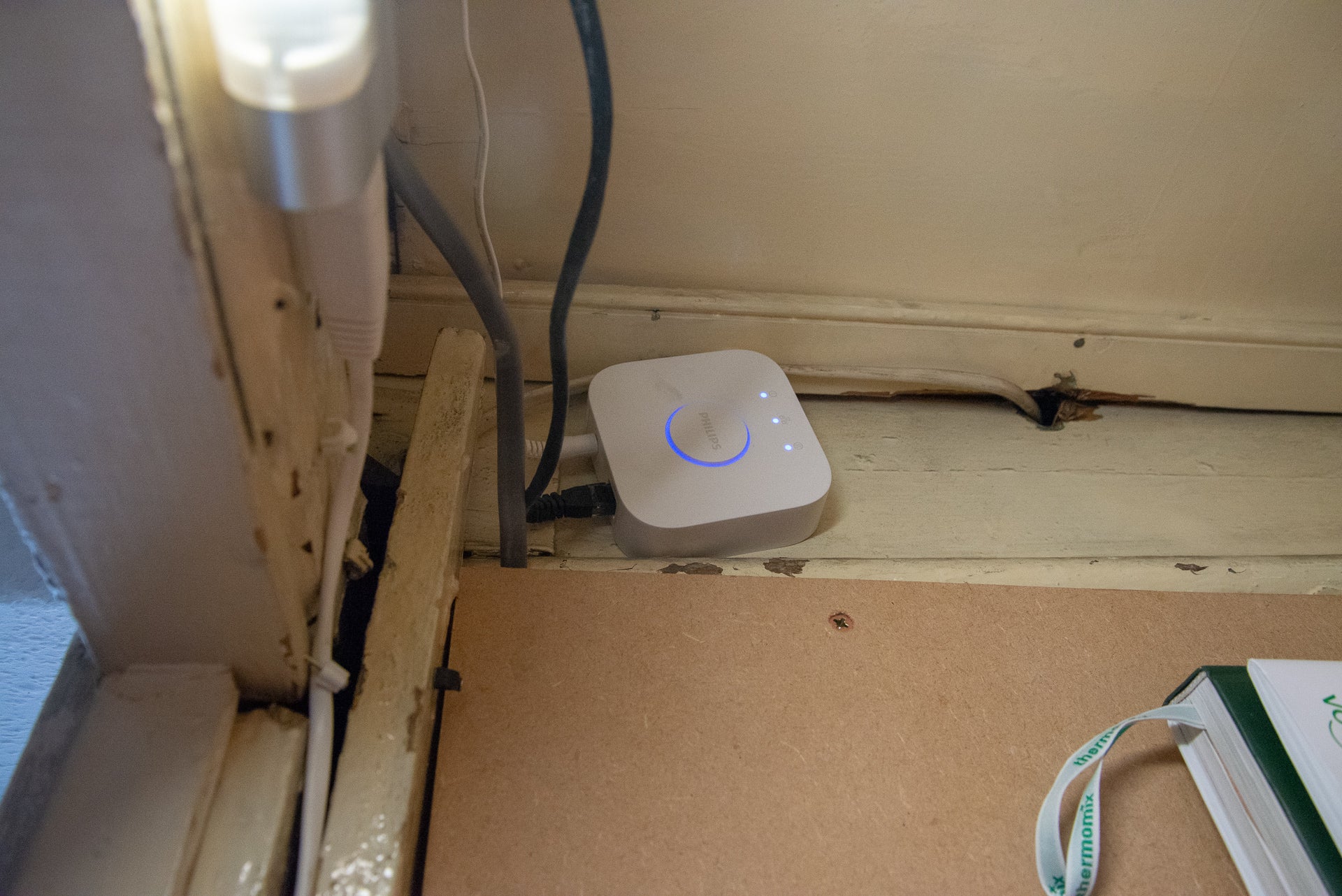 Build a smart home extension hubs in a cupboard