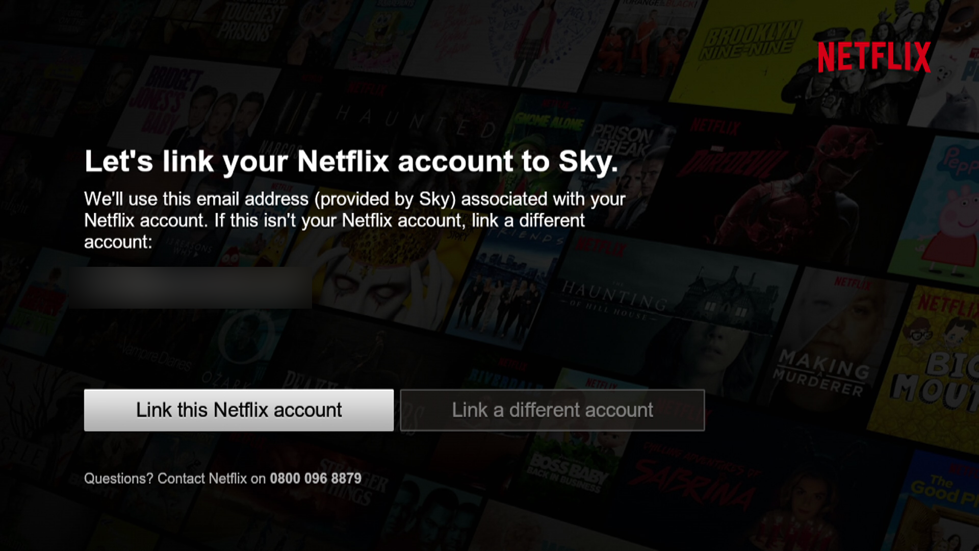Sky Q Netflix Step 2