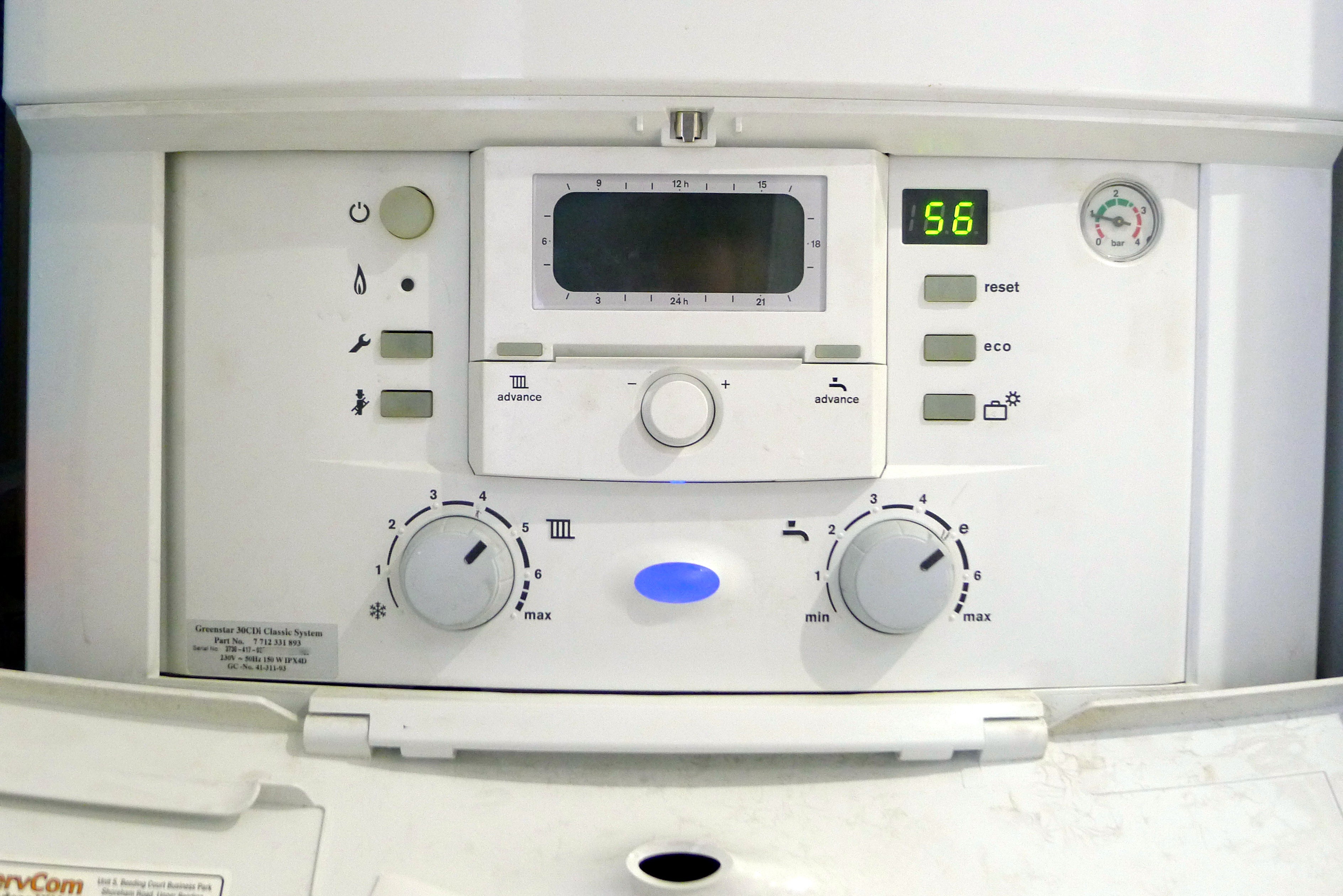 Hot Water Boiler Heater Thermostat Knob for POTTERTON BAXI PROFILE 60e 80 