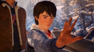 Screenshot from Life is Strange 2 Episode 2 game showing a character using power.