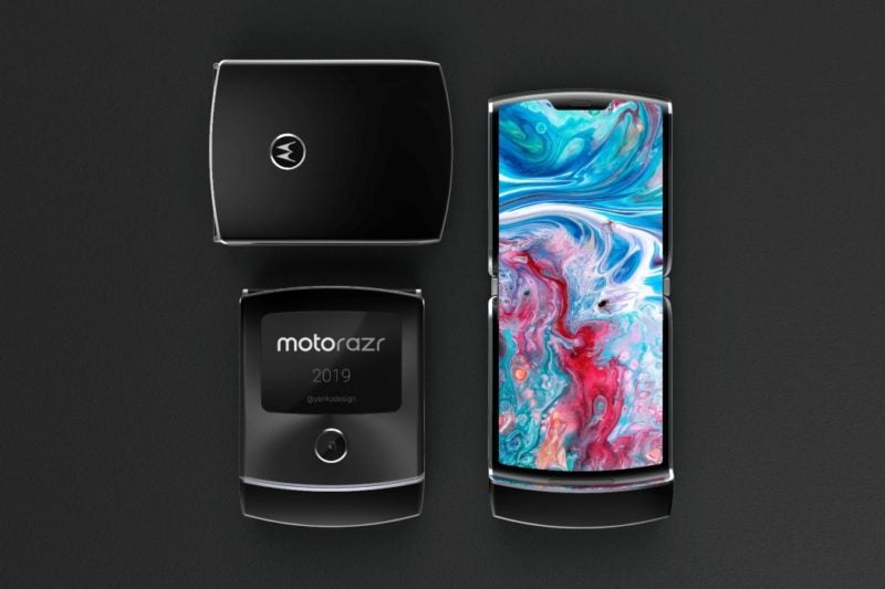 Motorola Razr 2019 concept design