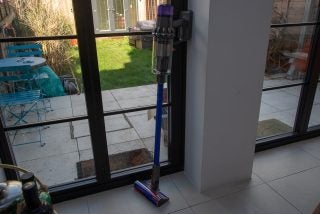 Dyson V11 Absolute standing up